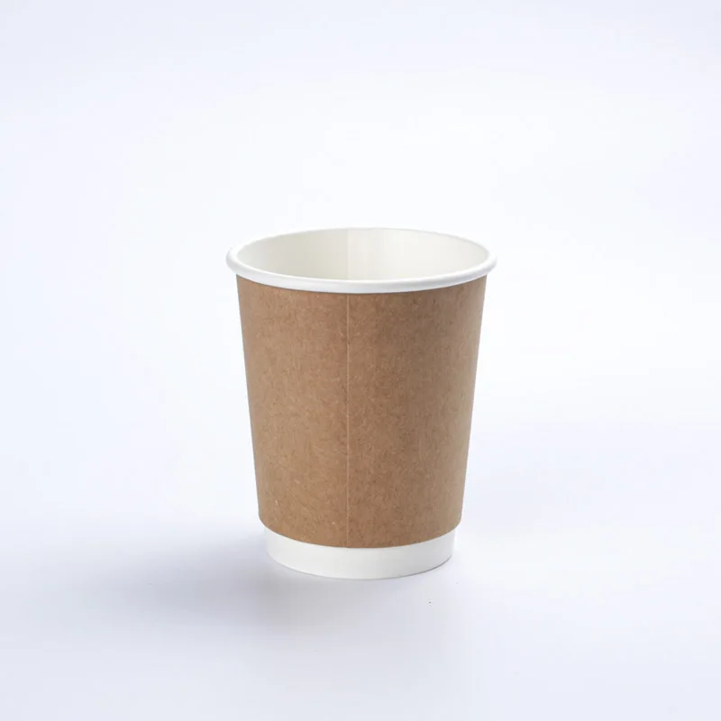 Tin Can Lid Paper Cup Coffee Cups Double Wall Disposable Corrugated ...