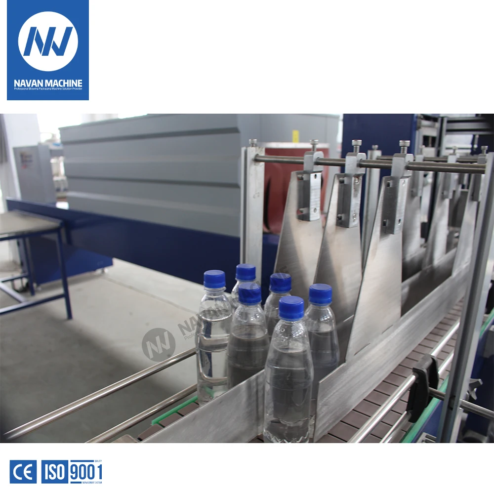 NAVAN Automatic PE Film Shrink Wrapping Beverage Bottle Cans Jar Packaging Machine manufacture