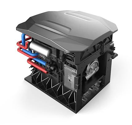 hydrogen fuel cell vehicle delivery car who makes hydrogen fuel