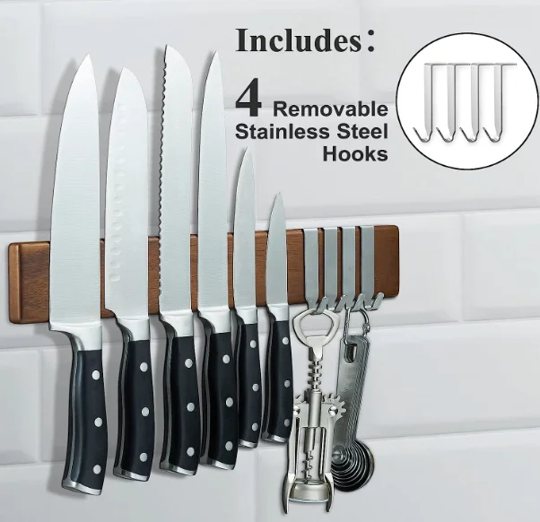 Knife Holder For Wall,Knife Strip No Drilling 16 Inch