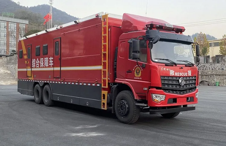 Dongfeng DFS5160G 6x6 6WD аварийно-спасательный грузовик пожарный автомобиль SINOTRUK дорожно-спасательный фургон с механической коробкой передач