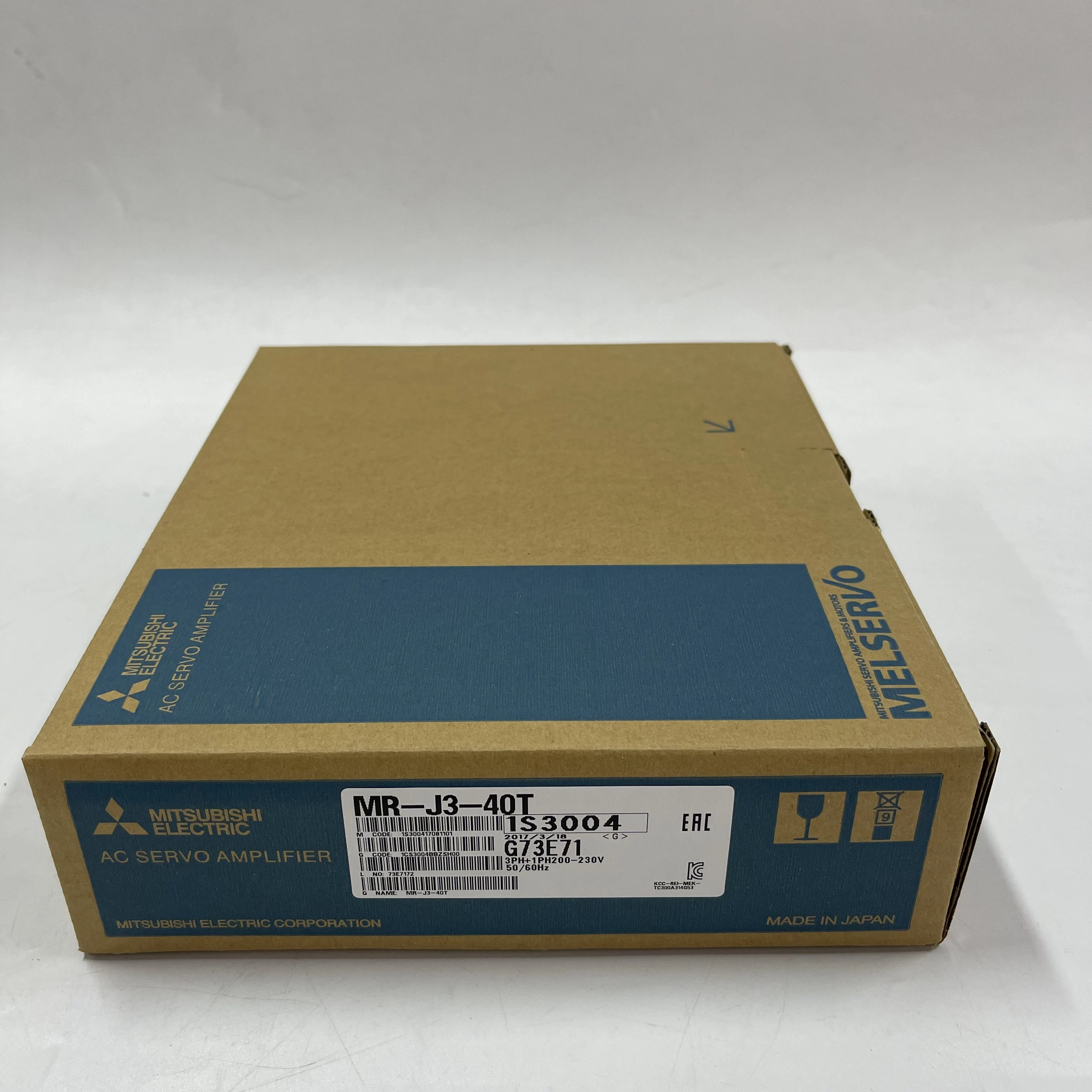 Mitsubishi AC Servo Amplifier MR-J3-40T