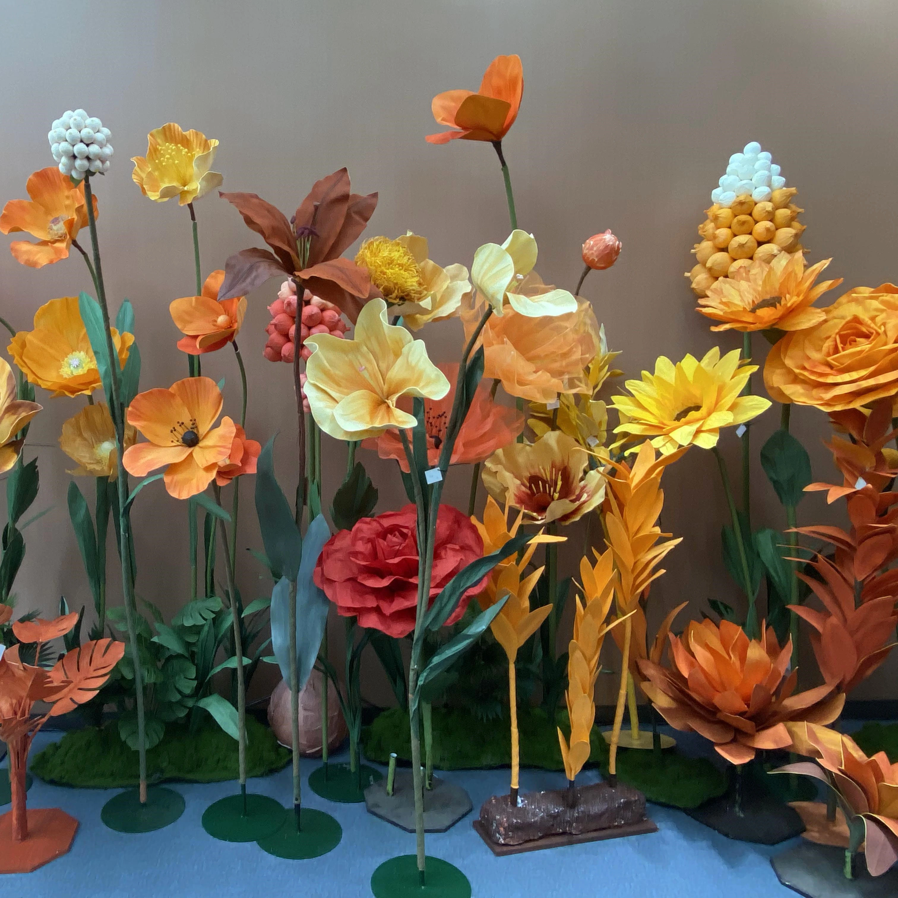 Q122 Original Design Hot Sale Giant Flower Wedding Props
