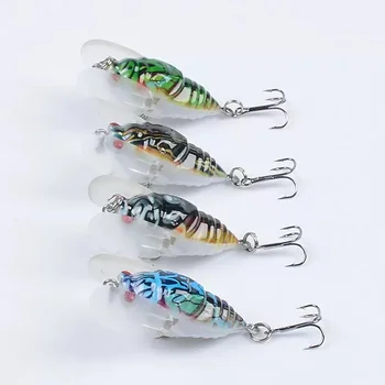 Cicada Lifelike Topwater Fishing Lures Popper Topwater Lure for Bass Hard Plastic Bass Fishing Lure – Popper – view 5