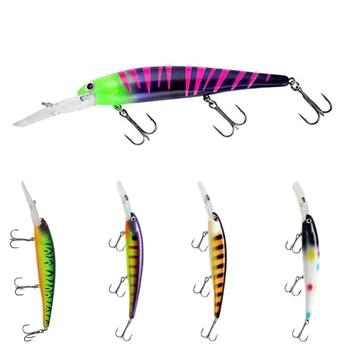 Cheery M062 120mm 20g Minnow Fishing Lure for Bass Bandit Walleye Deep Diver Pesca Long Casting ABS Material for River Fishing – Minnow – view 2