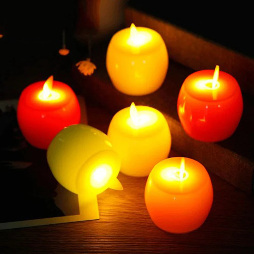 creative led electronic candle light artificial appl