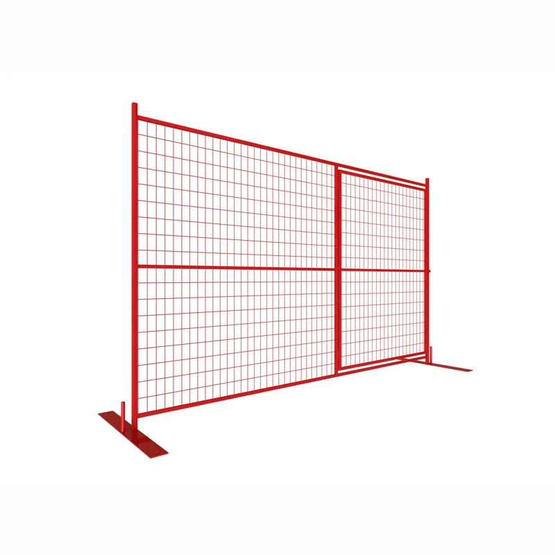 High Quality Temporary Construction Barrier Safety Heavy Duty Removable Iron Fence supplier