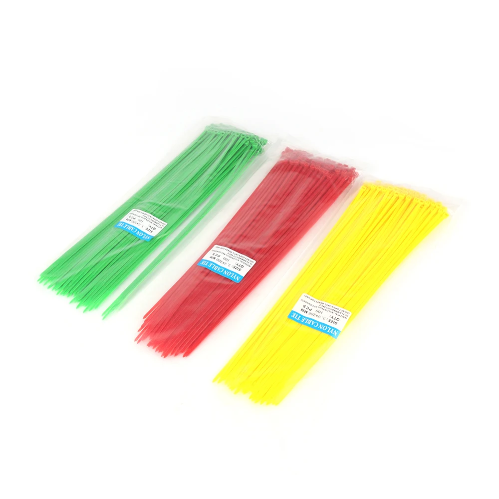 Rawba Zip Ties Cable Adjustable Durable Self locking Straps 10" Long Nylon Standard Cable Tie