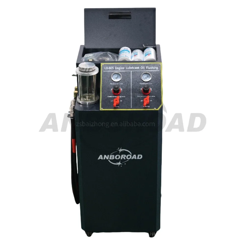 Automatic 220v/380v Metal Engine Lubricant Oil Flushing Machine Auto ...