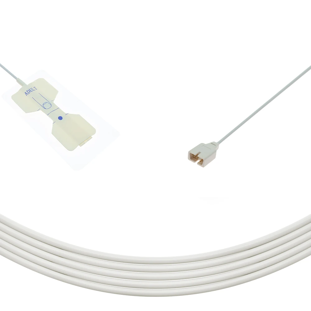 Nellco Adult Disposable Spo2 Sensor Non-Oxi Foam Adhesive Spo2 Probe 7pin