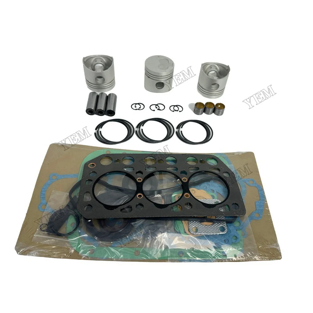 K3E Engine Rebuilding Kit With Cylinder Gasket Set Piston Rings Fits for Mitsubishi Engine Replacement Parts 5