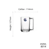 8014 450ml transparent