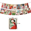 Retro Christmas D - Red Snowman Design