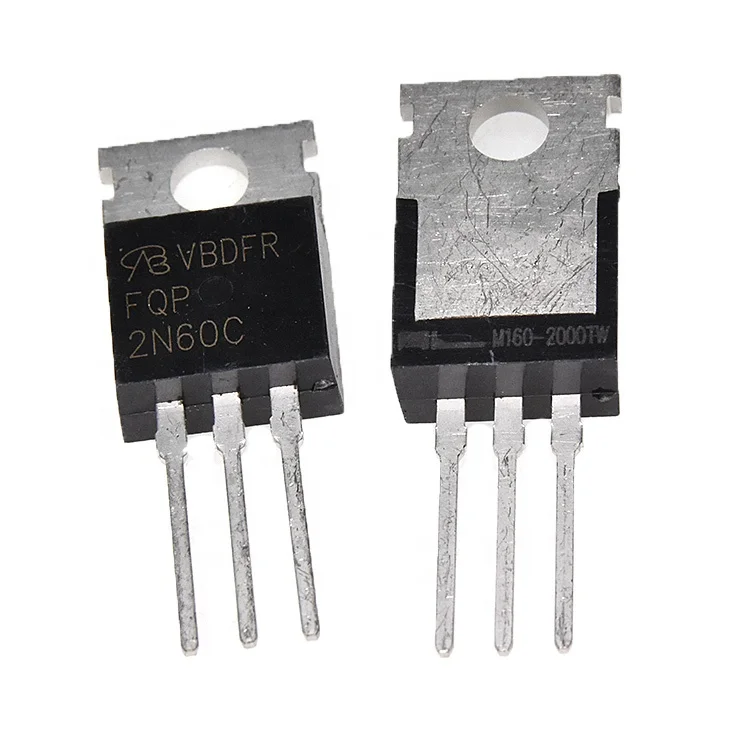 ジェキング 高品質 スルーホール TO-220 トランジスタ MOSFET 2A 600V FQP2N60C-VB