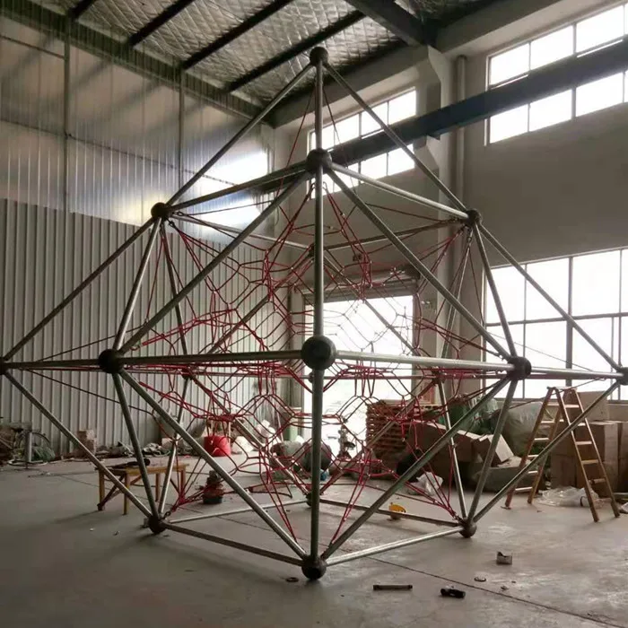 Spider Web Climber Playground Rope Structure for Children Climbing Net