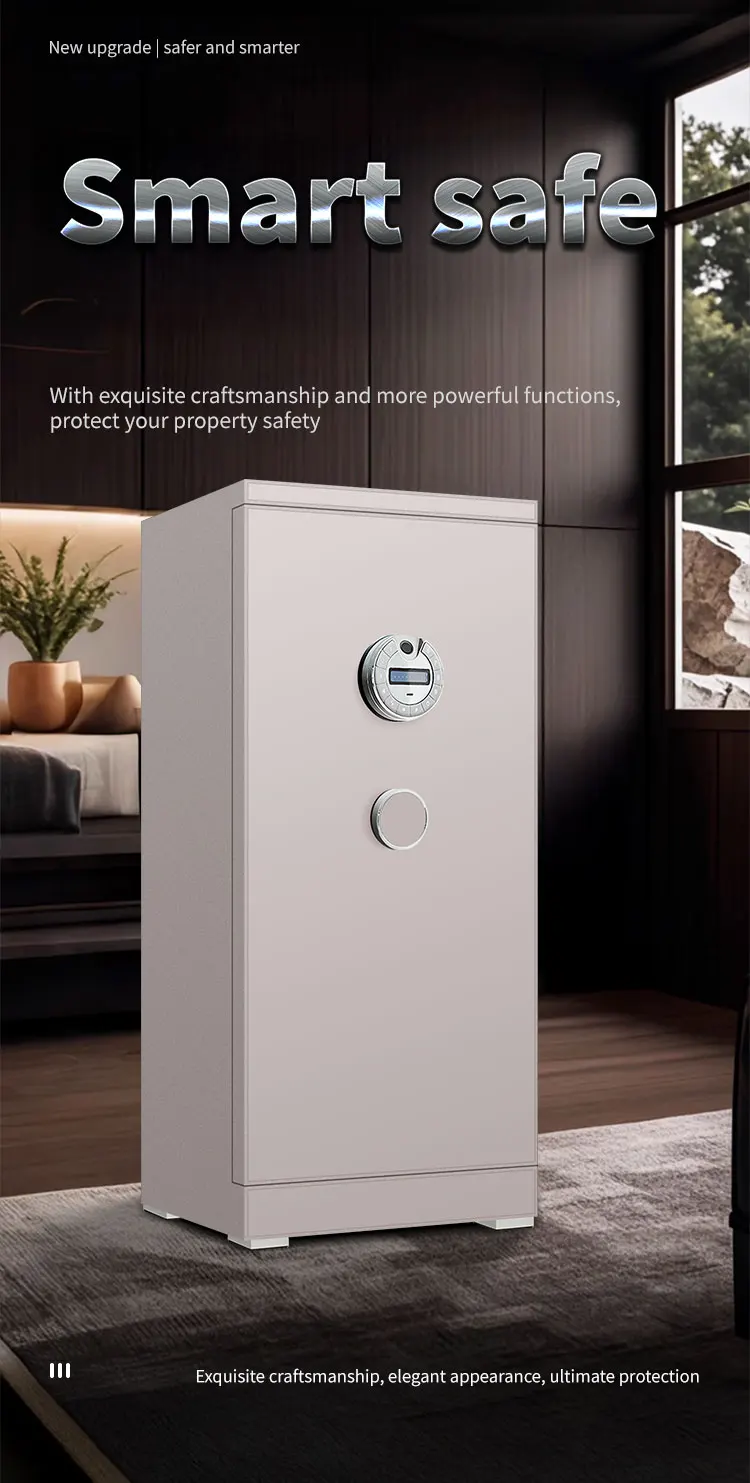 CEQSAFE Hotel Luxury Electronic Safe with TUYA APP WIFI Fingerprint Secure Access Durable Security Box Money factory