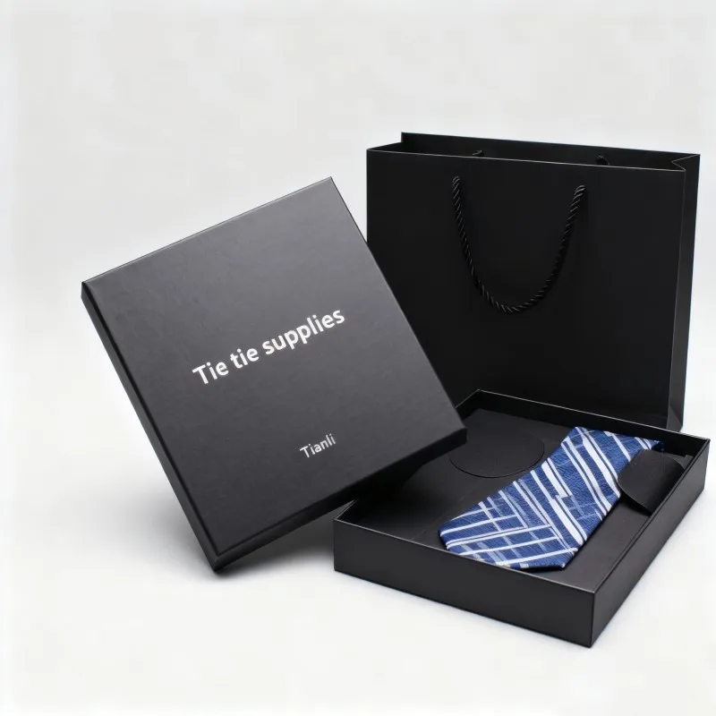 Custom Branded Gold Foil Magnetic Gift Box Biodegradable Suits Tie Uniforms Pants Box Soy Ink Matte Lamination Men's Suit Box