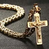 A single golden pendant