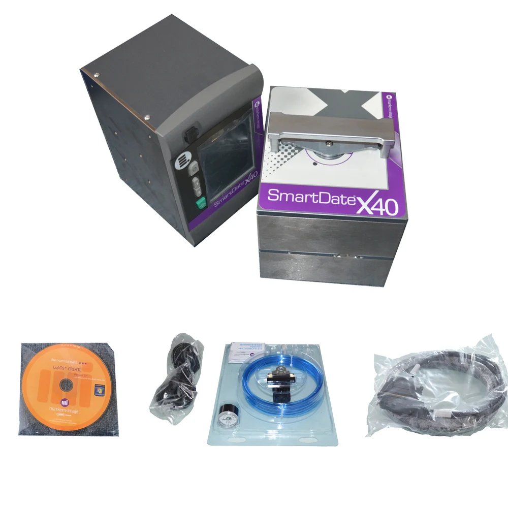 X40 Printer Thermal Transfer TTO Printer High Speed Automatic Markem Smartdate X40 ...