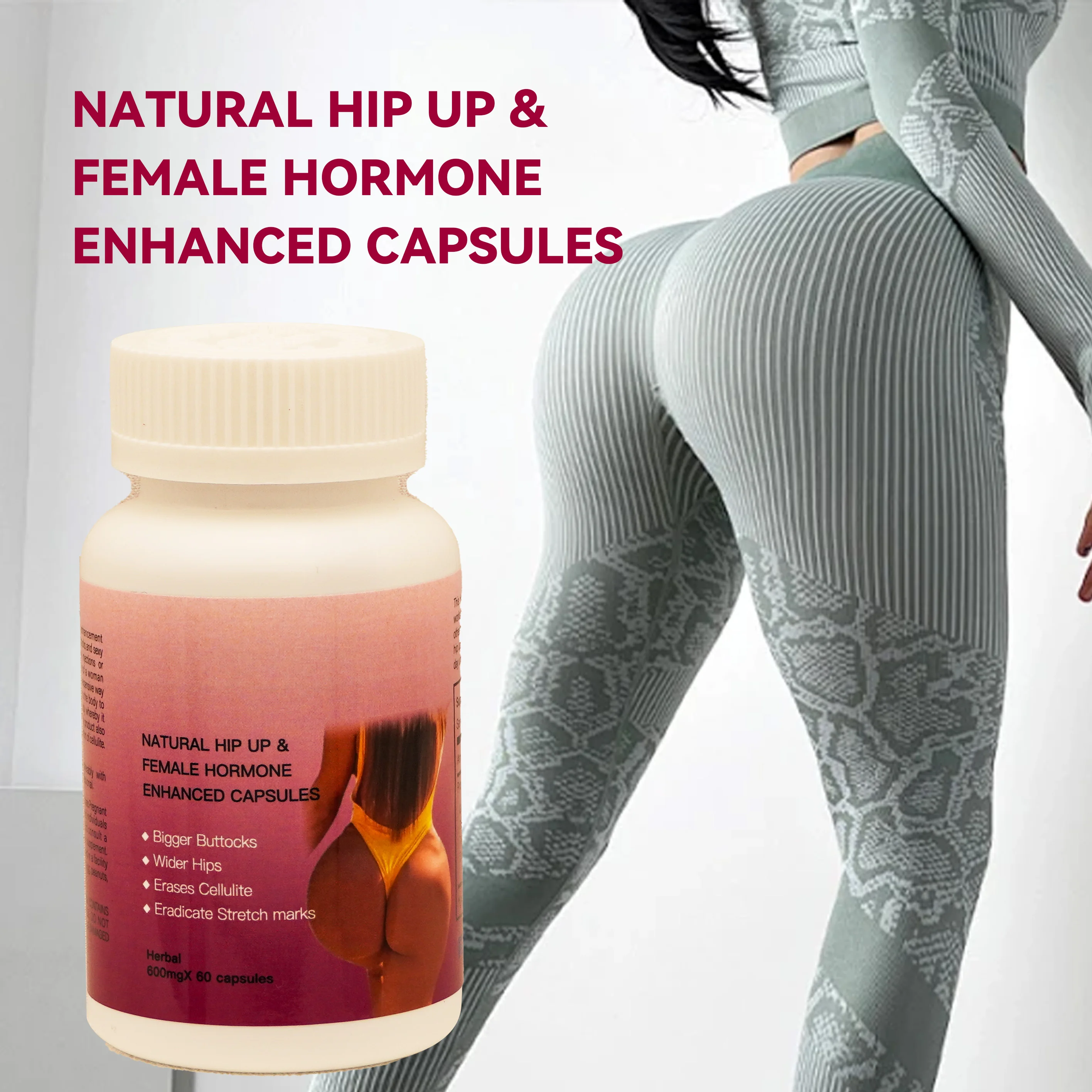 Best Curve Extremes Maca Butt Enhancement Gummies OEM Breast and Butt Enlargement Pills Beauty Products for Booty Pills
