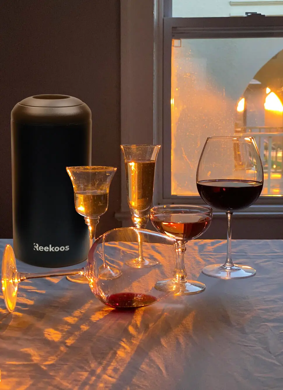 Premium Iceless Wine Chiller Bucket Insulated Double Walled Champagne