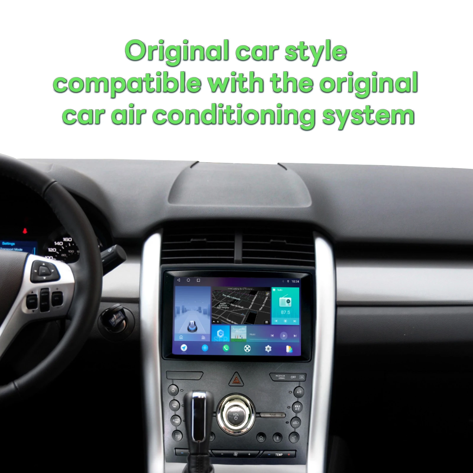 8 Core TS10 TS18 Car Display Screen Carries Carplay Android Auto Radio Car DVD Player for Ford Edge 2009-2014 Simple Soft & KS