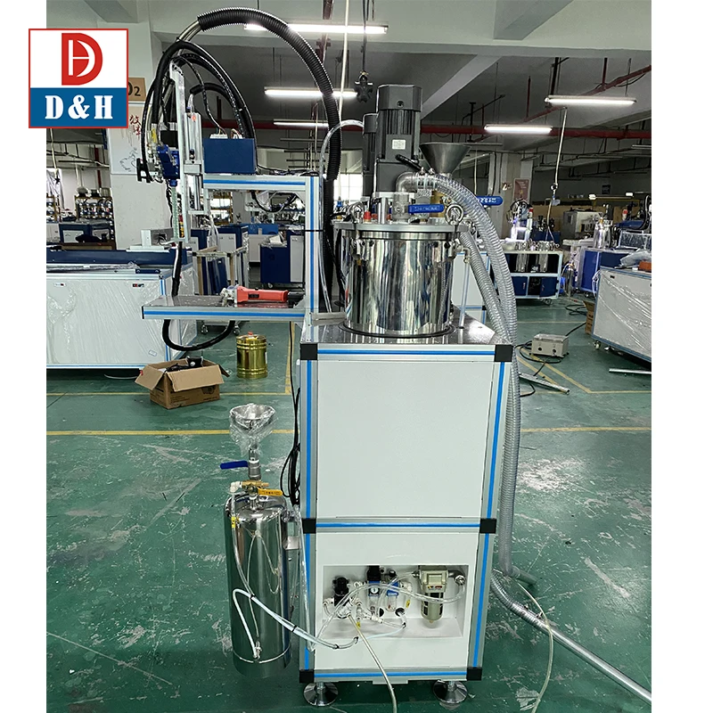 High Viscosity 2 Component Polyurethane Dispenser Meter Mix Dispense System