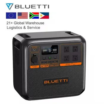 For Bluetti AC180P Portable Solar Power Station Multi-Function Camping Generator with Lithium-Ion Battery and MPPT Controller