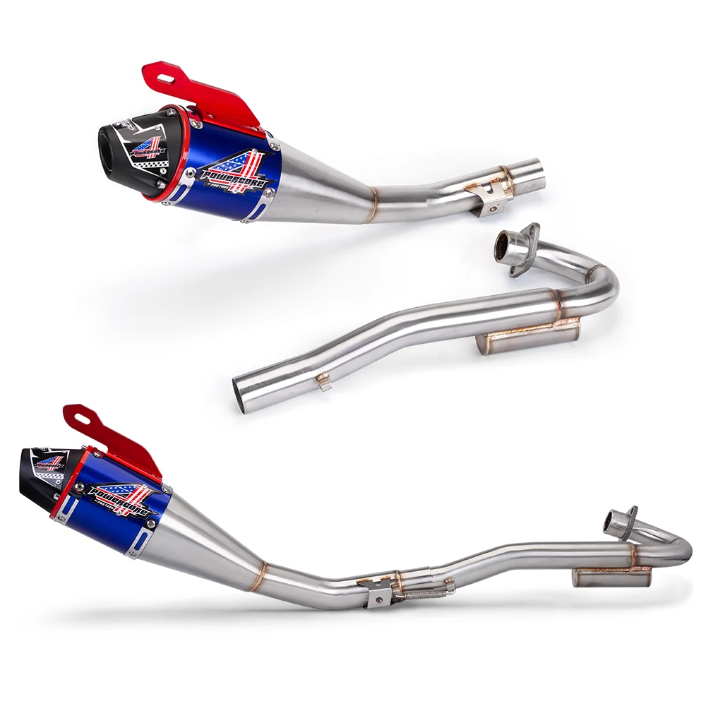 CRF230 Crf230f Motorcycle Exhaust Full Set System by SCORPIOHP