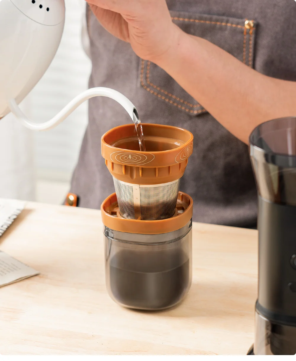 2 In 1 Portable Typec Usb Charge Electric Coffee Grinder 420 Burr