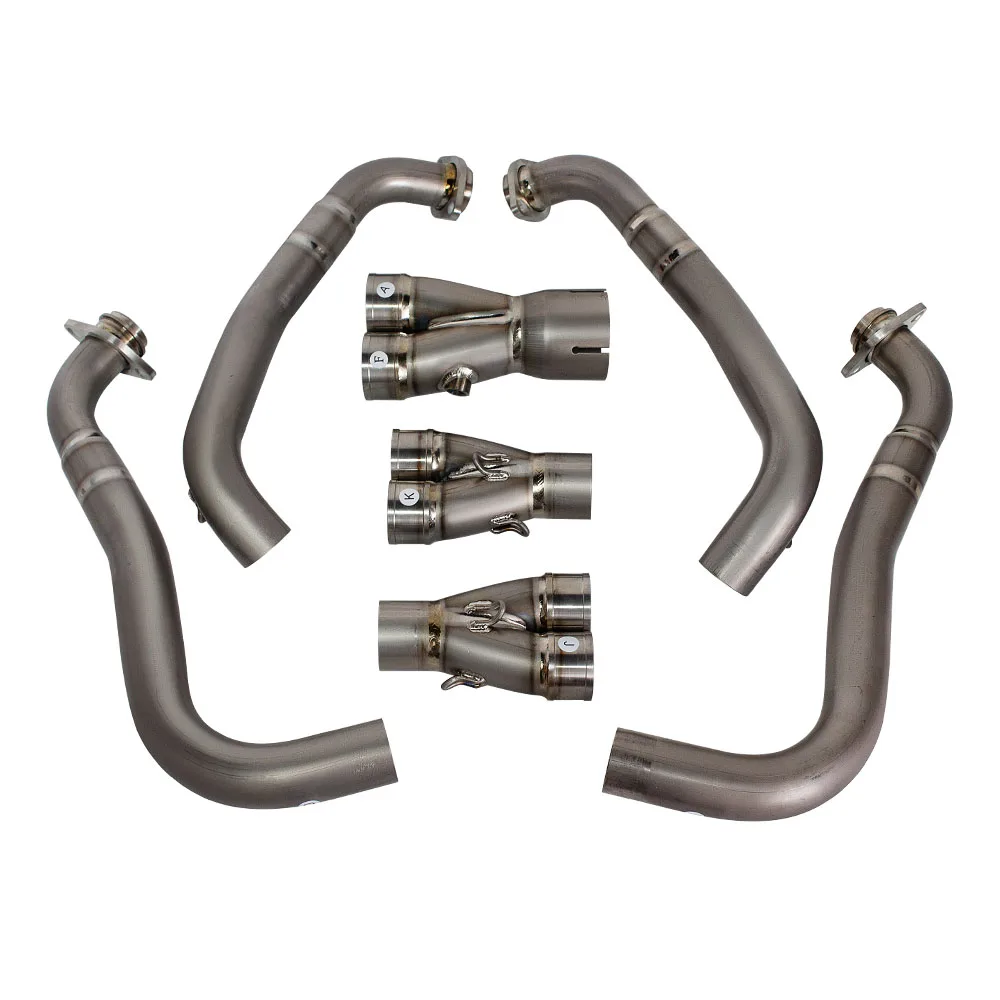 Kawasaki ZX6R 2009-2024 Full Titanium Exhaust Pipe for Motorcycles OEM