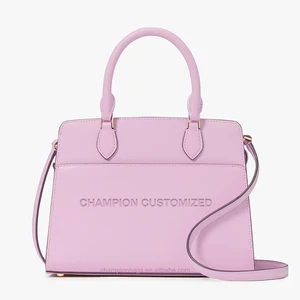 Custom Logo Fashion Saffiano Leather Top Handle Satchel City Office Hand Bag Women Handbag Purse