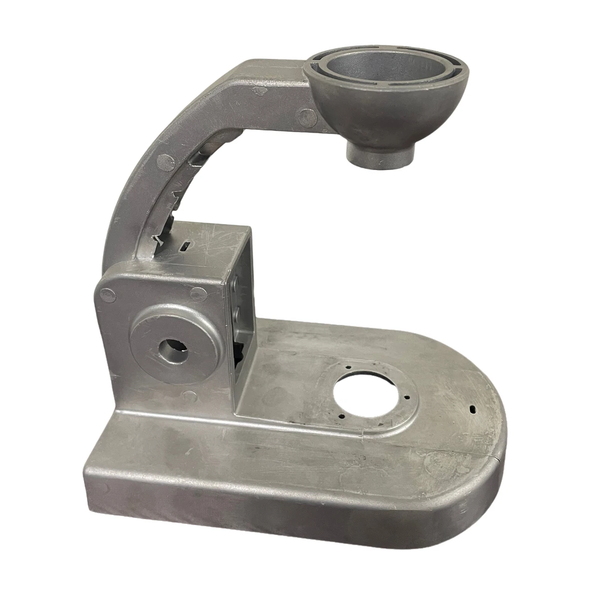 Custom Zinc Die Casting Metal Parts Cast Aluminum for Optical Instrument Connector Made From Zinc Alloy