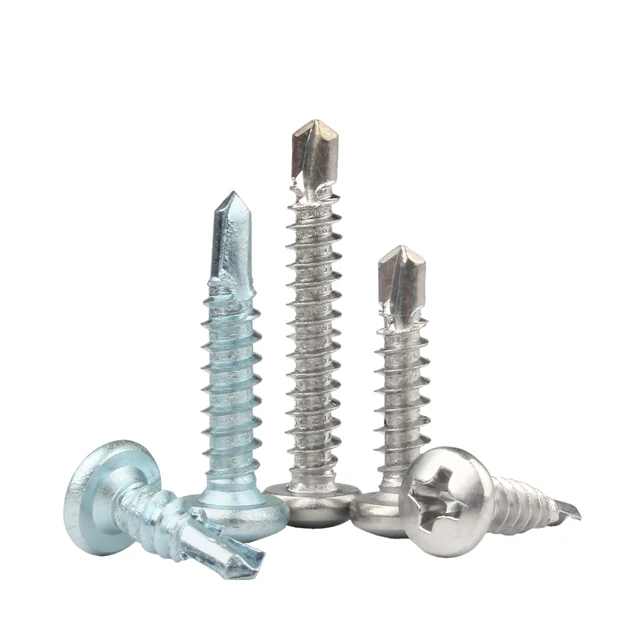 Самонарезающий винт из нержавеющей стали с круглой головкой, Саморез в форме хвоста Ласточкина хвоста