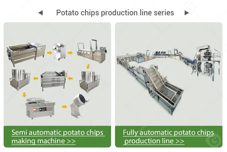 Sale Indian Process Plant Compound Product Line Cook Frozen Manual Crisp Make French Fry Machine for Potato Chip