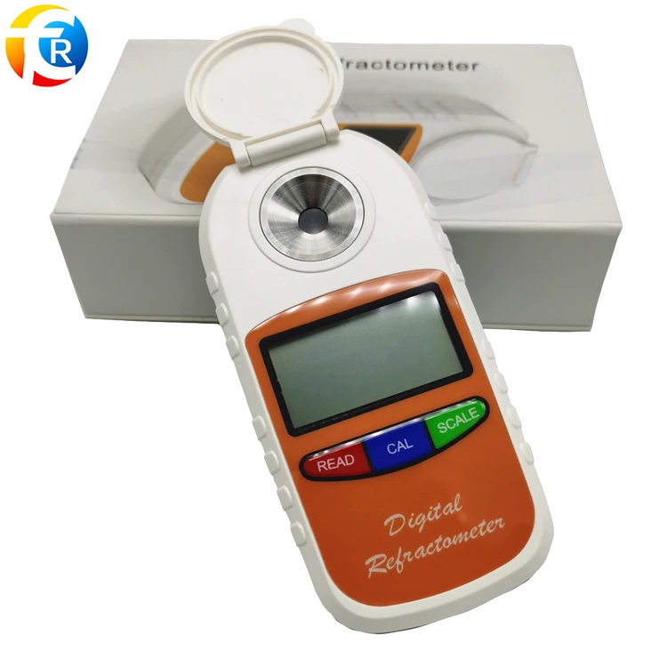 Auto Digital Refractometer for Honey 90% Brix Calibration with 3 Scales for Testing