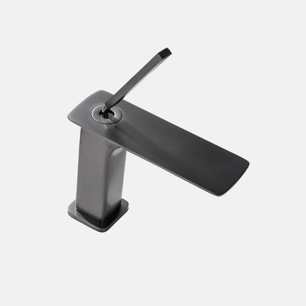 Lanerdi Faucet Manufacturer Watermark CUPC Certified Stainless Steel Matte Black Faucet Basin Mixer Faucet Gun Metal Taps