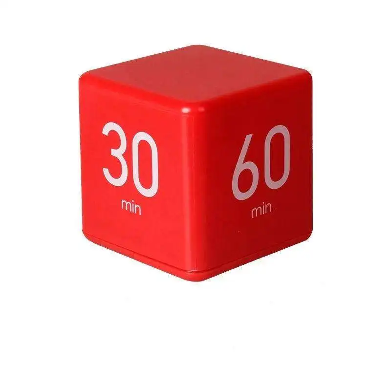Kitchen Timer Magic Cube Creative Timer 5/15/30/60 Minutes Alarm Time Management Family Kids Yoga Office Workout Home Timer