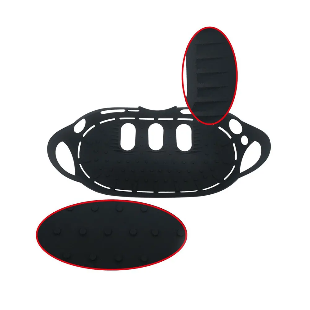 Protective Case Back Cover Silicone Soft Precision Hole For Meta Quest 3 Headset Headband details