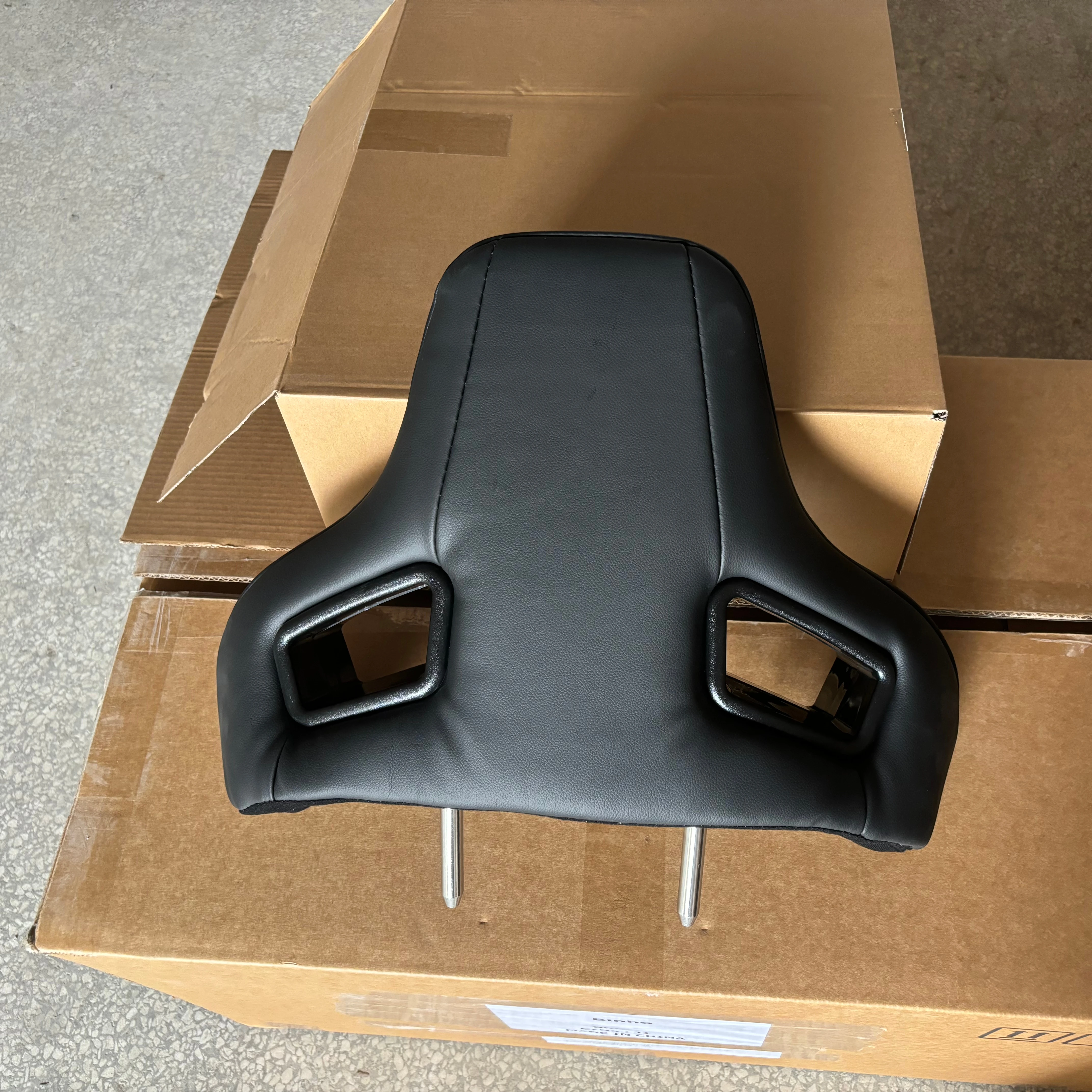 4 Anelli Poggiatesta Auto Con Cristalli Strass – Decorazione Interni Bling – Adatti A Sedili Con Poggiatesta Rimovibile – Rosso