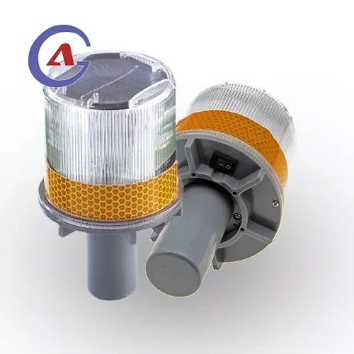 Lampe Solaire Clignotante D'avertissement Pour Voiture - Étanche, Autocollante - Sécurité Anti-vol Et Visibilité - Recharge Solaire - 9