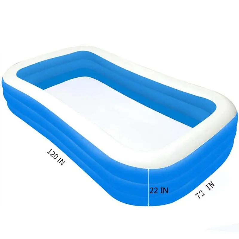 Swimming Pool For Kids - Inflatable Swimming Pool With Air Pump 10 Ft ...