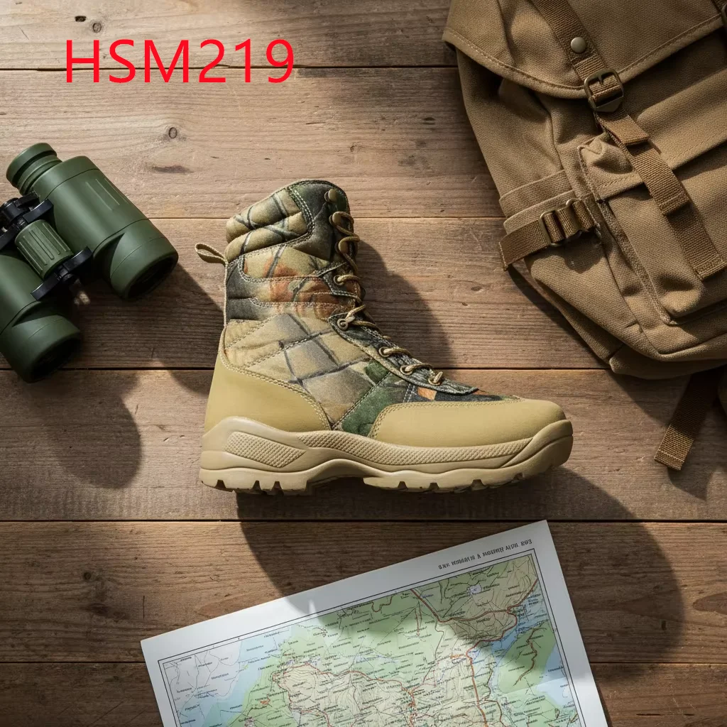 LXG,Wilderness Survival Classic Rugged Mountain Terrain Jungle Tactical Boots Deodorant Insole Speed Lace Combat Boots HSM219