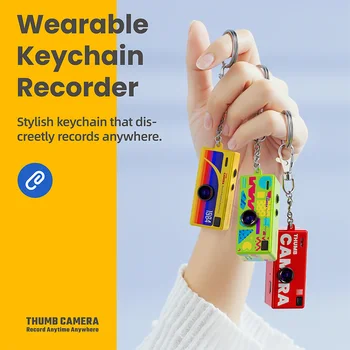 Bag Portable mini Camera 2025 G6 1080P Wide-Angle Children Outdoor Use Camera Portable Camcorder Retro Keychain Mini Size Camera detail image