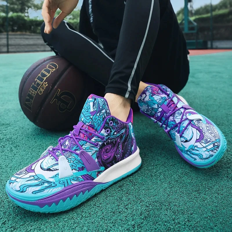 New 2023 Original Basketball Shoes Men Outdoor Breathable Basketball