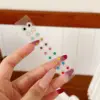 23 cerotti per agopunti auricolari multicolore con glitter - 20 cerotti