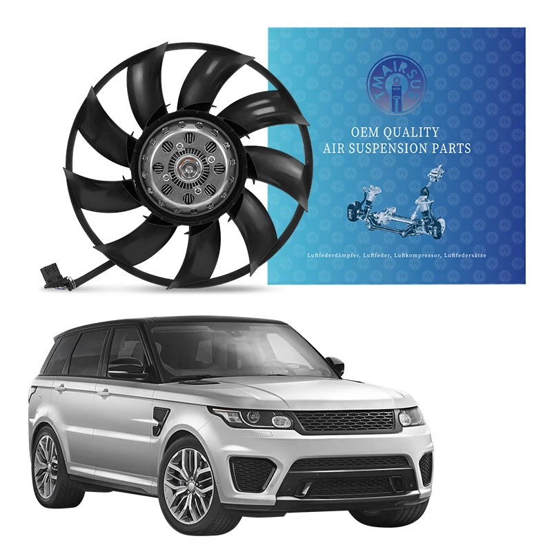 Hot Style Fan Assembly Cooling Fans Radiator Fan for Land Rover Range Rover Sport PGG500270 LR025965 PGG500370