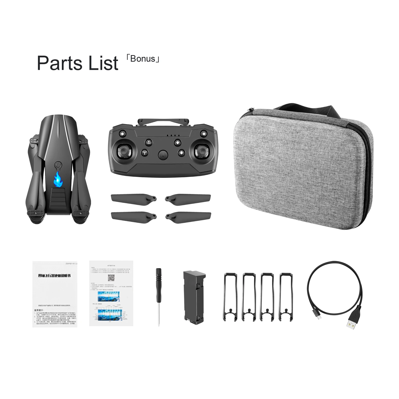 HD WIFI 4K Video Camera 48MP Camcorder 30X Digital Zoom for YouTube Live Streaming Vlogging