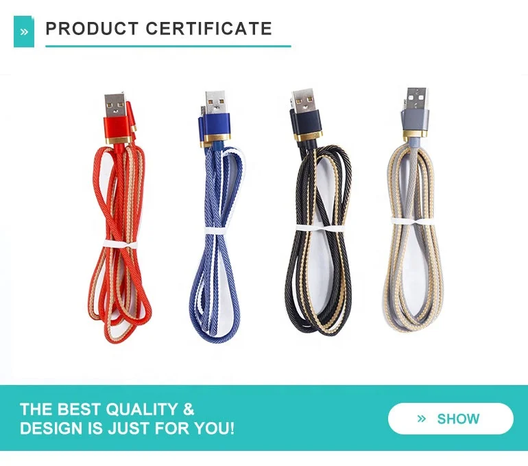 Customized 1M 3 Foot Type C Fast Charging Data Cable PVC Jacket with Braid Shielding for Computer Camera Use USB CableSync Stock