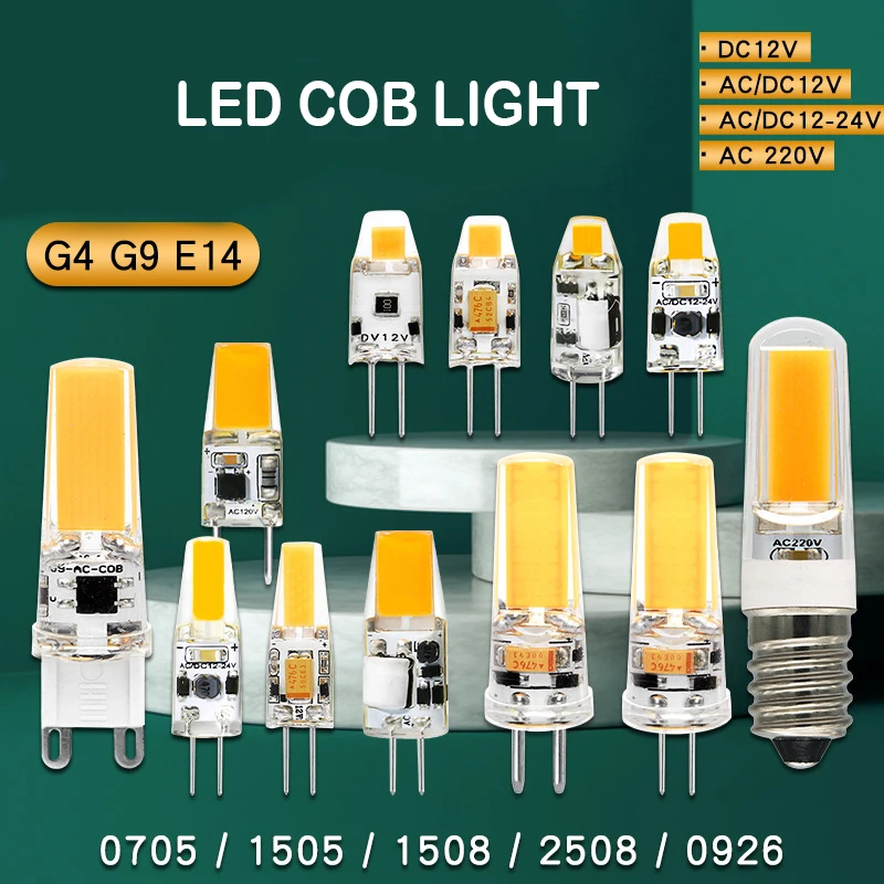 High-quality G4 LED Lamp COB 1505 - 50000 Hours Lifespan